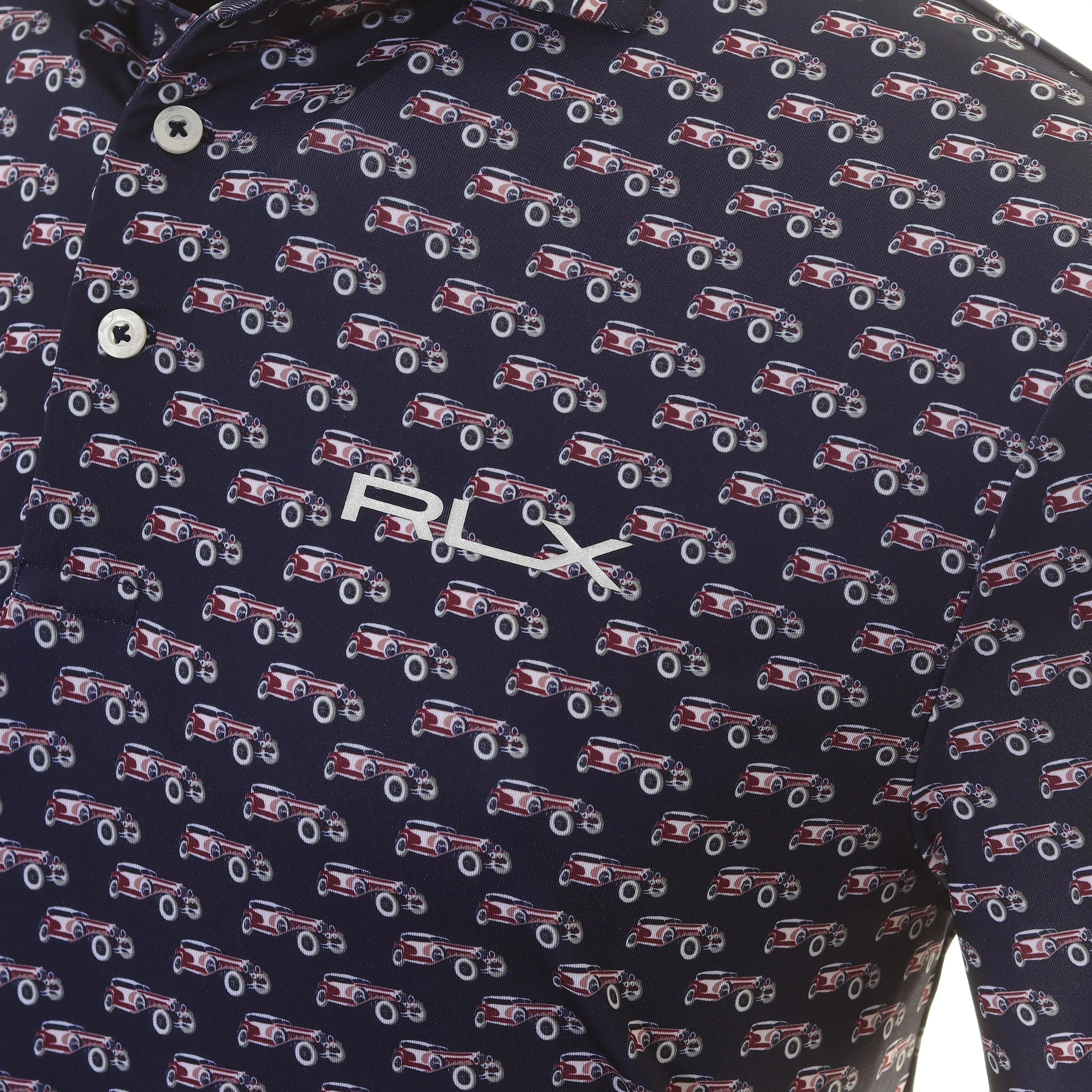 RLX Ralph Lauren Graphic Print Polo Shirt