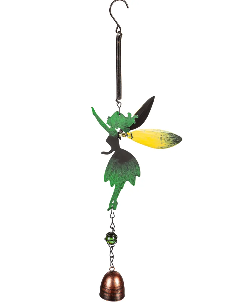 Rustic Metal Fairy Garden Bell - 2 Styles