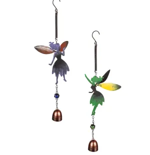 Rustic Metal Fairy Garden Bell - 2 Styles