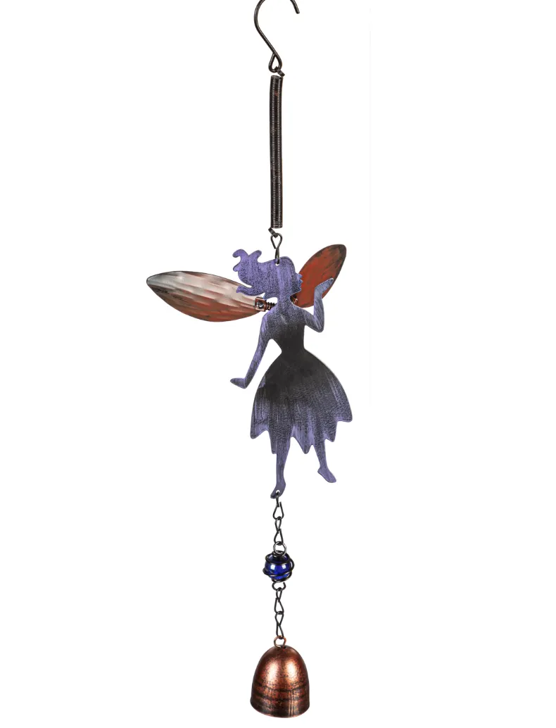 Rustic Metal Fairy Garden Bell - 2 Styles