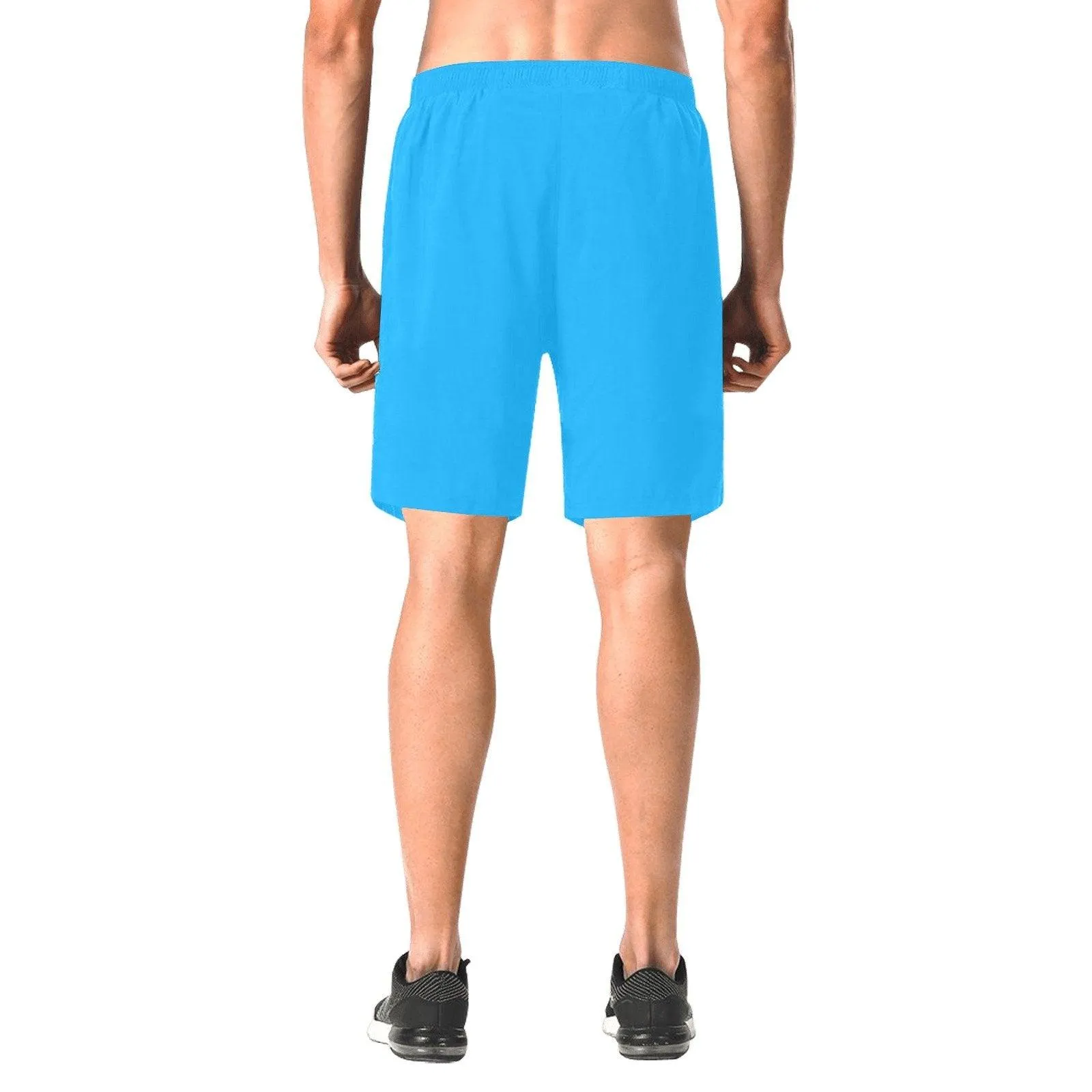 Short Denden Football Sport Men Blue