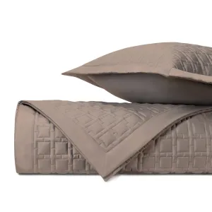Square Quilted Mist Gray by Home Treasures