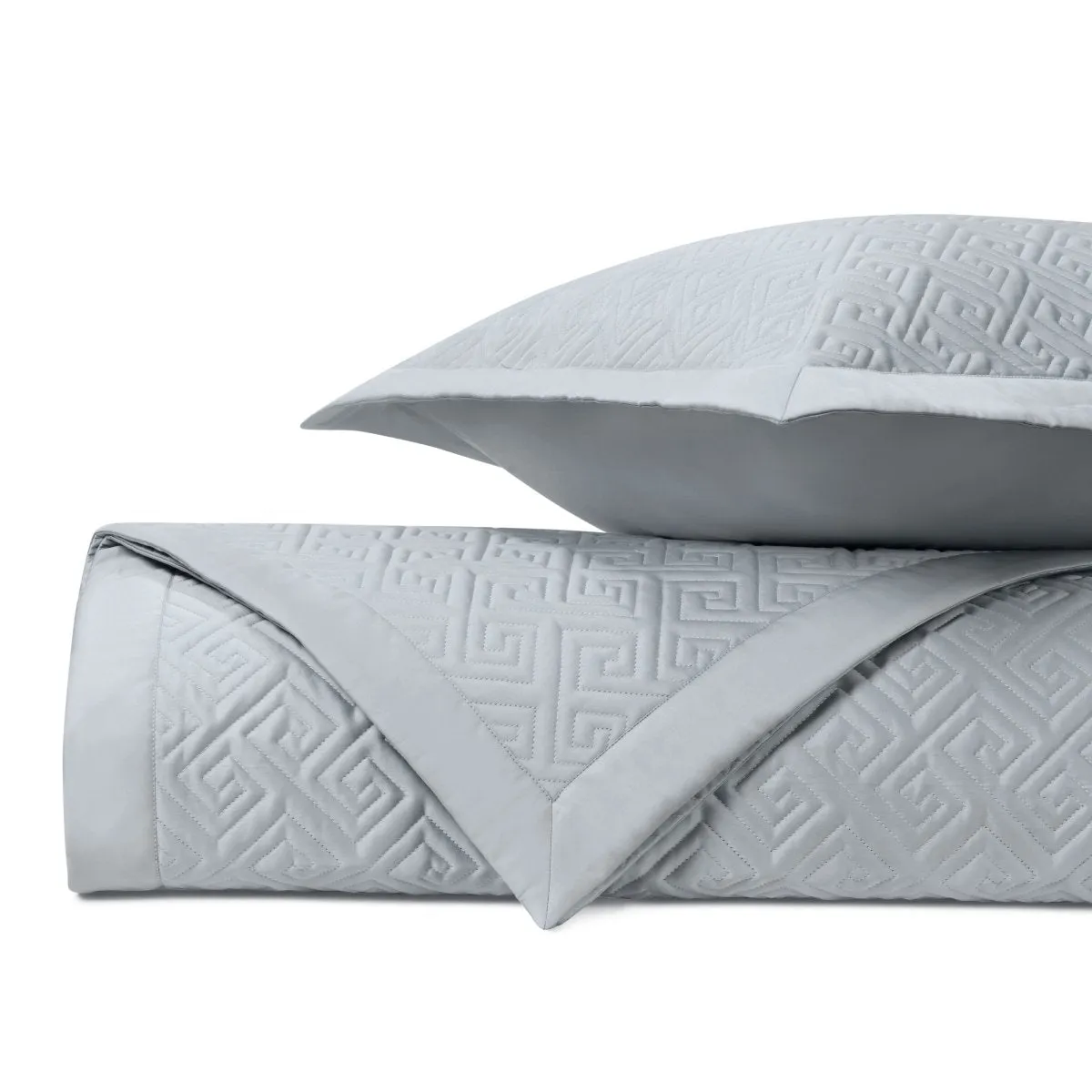 Troy Quilted Blue Gray by Home Treasures