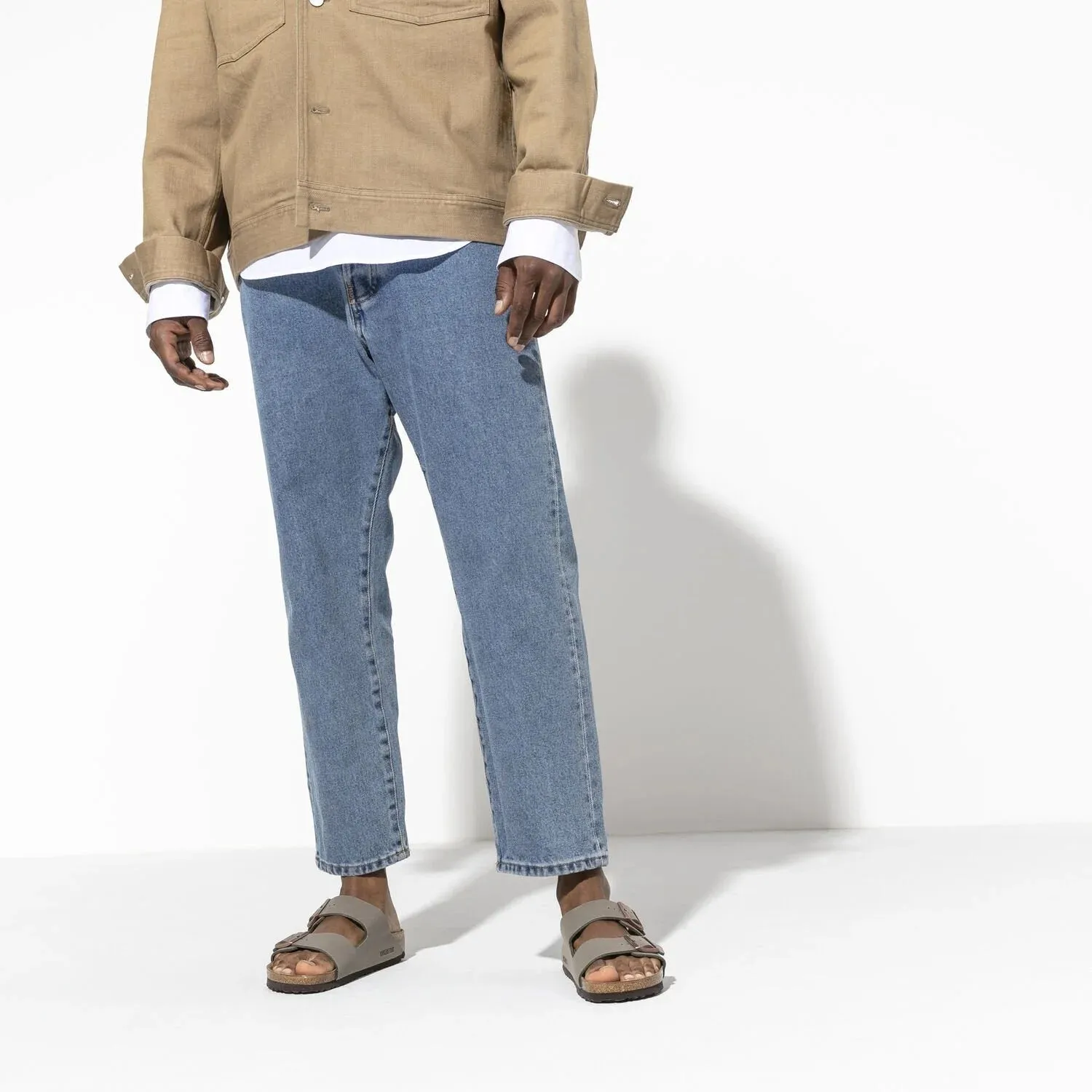 UNISEX BIRKENSTOCK ARIZONA BIRKIBUC | STONE