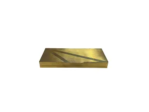 Vintage Italian Decorative Brass Box 1960
