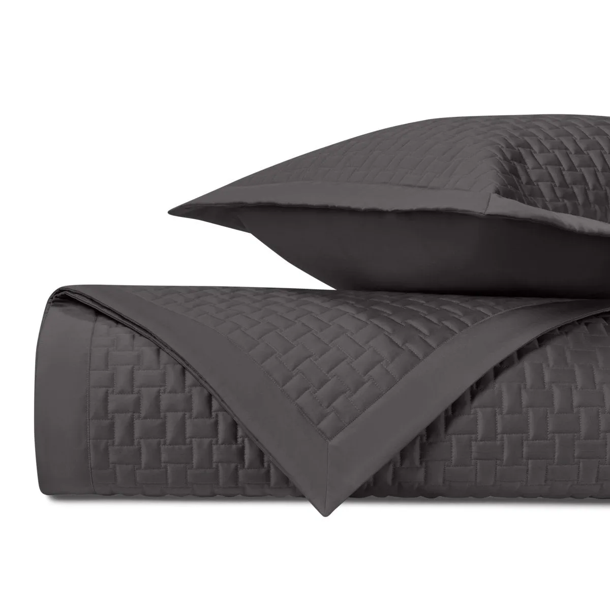Wicker Quilted Grisaglia Gray by Home Treasures