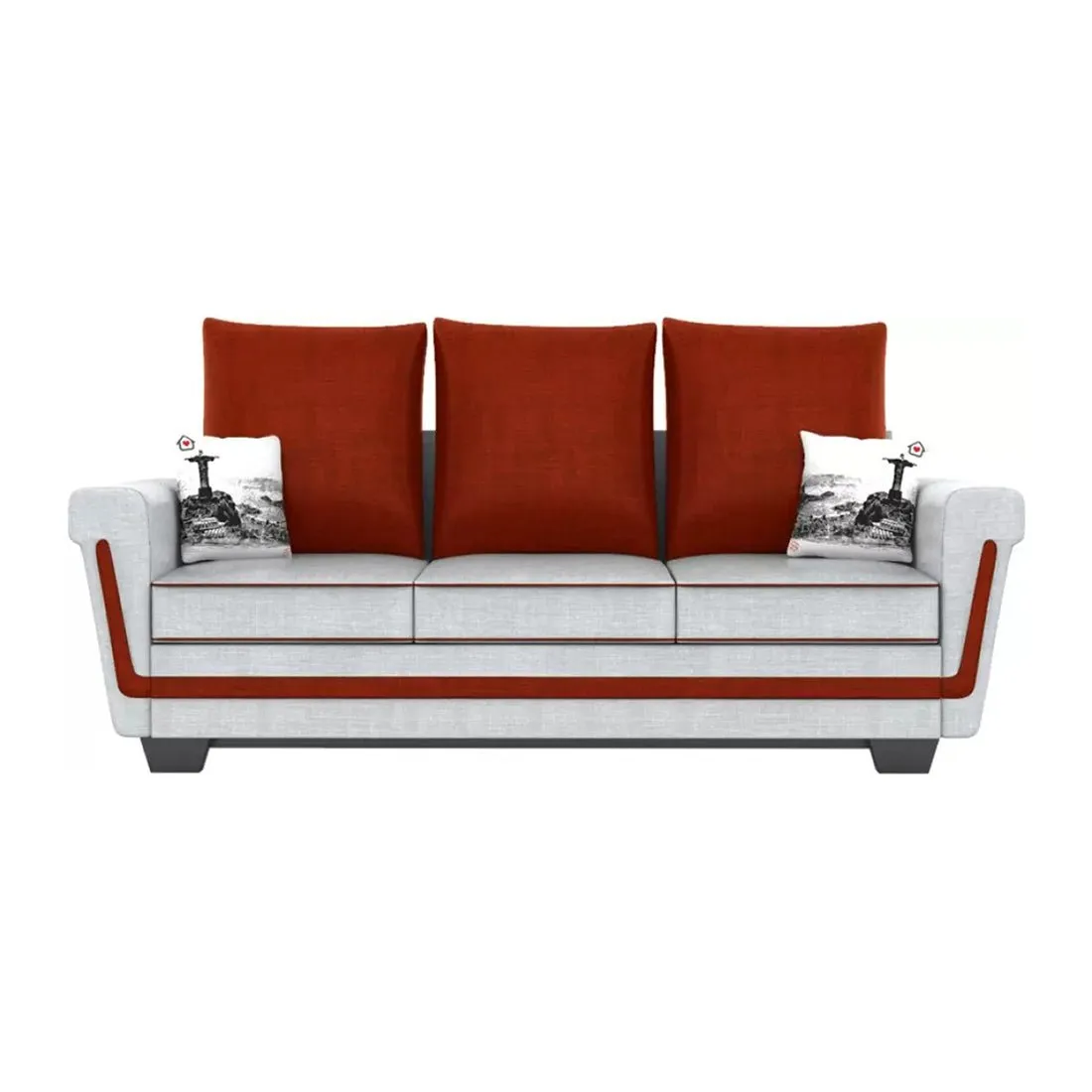 Winterton 3 Seater Fabric Sofa for Living Room And Office